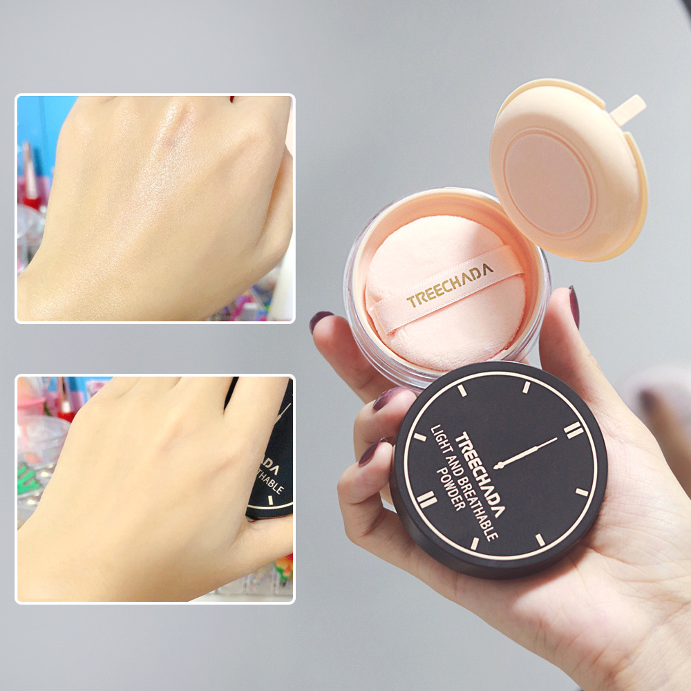 Phấn phủ Treechada Kiềm dầu chống thấm nước lâu trôi mềm mịn nhẹ nhàng Thái Lan 12g