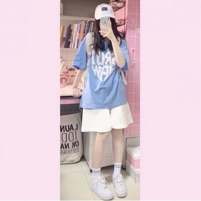 Quần SHORT TRẮNG TRƠN Ulzzang Unisex