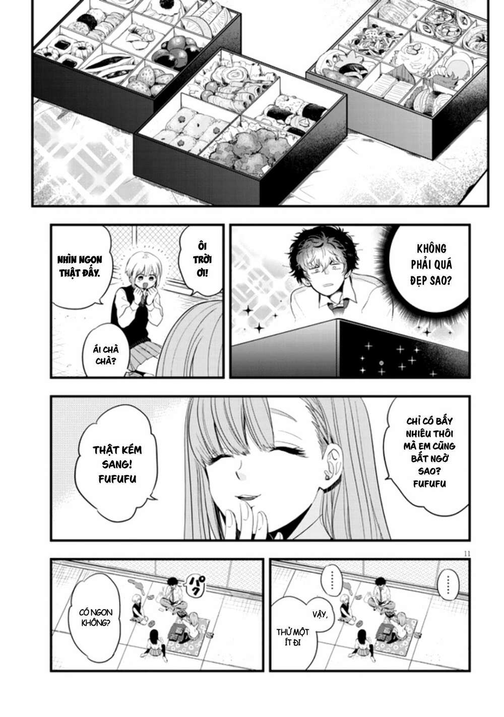Đúng lúc ấy, trận chiến bắt đầu chapter 12 11