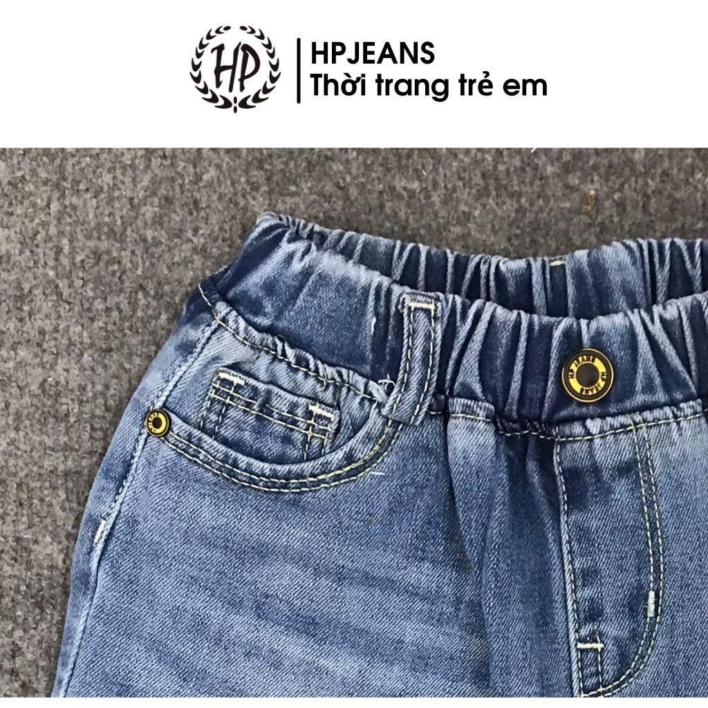 Quần Jean Bé Trai HPJEANS121 Quần Bò Bé Trai HP Jeans Chất Liệu 100% Cotton Cao Cấp Cho Các Bé Từ 3 Đến 5 Tuổi