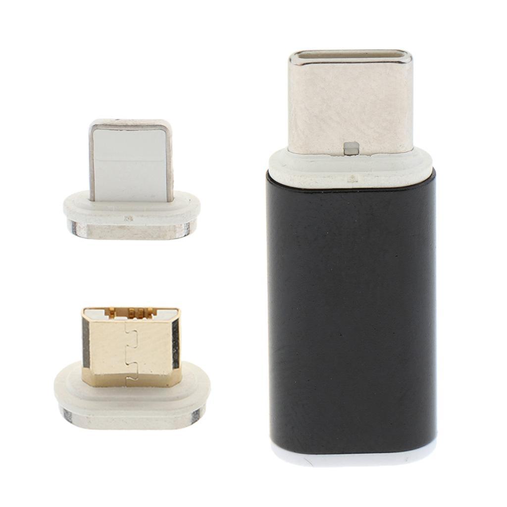 Type C Port Magnetic Adapter Charger For iPhone IOS Android Type C