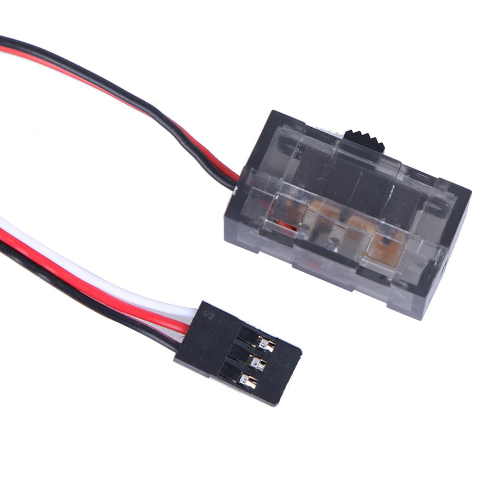 2x Rc 320A Brushed ESC Motor Controller 1:8 1: 10 RC Car Truck Buggy Ship Boat Tank