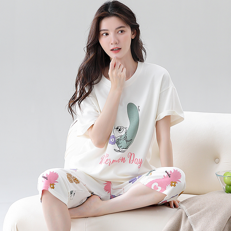 Quần áo mặc nhà cotton 5661