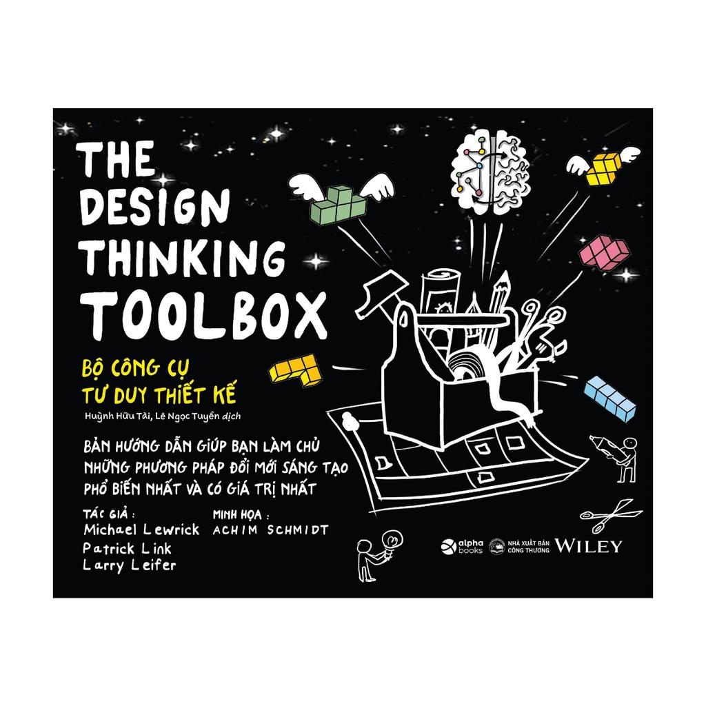 Combo/ Lẻ The design thinking playbook + The design thinking life playbook + The design thinking toolbox - Bản Quyền