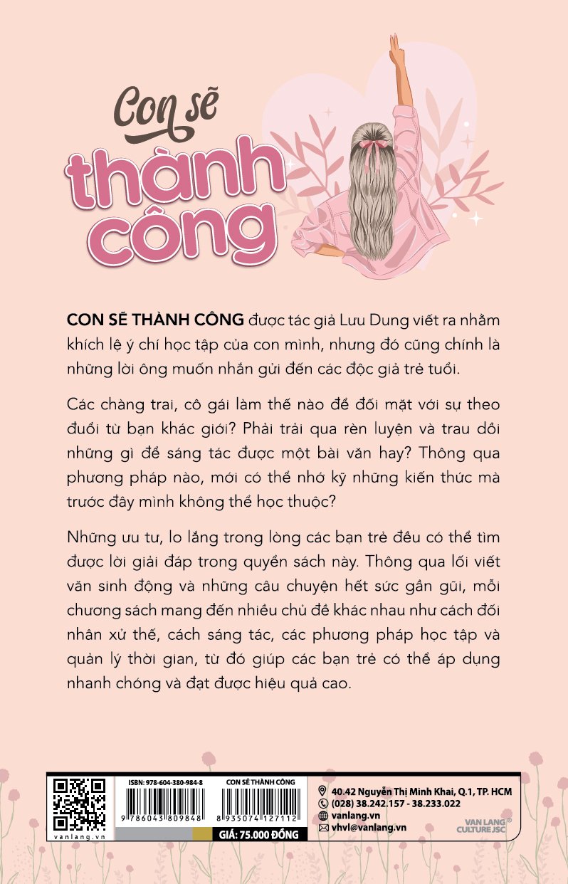 Con Sẽ Thành Công - Vanlangbooks
