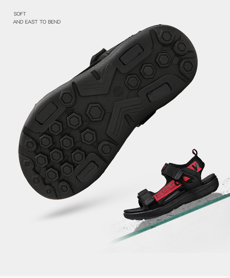 Hình ảnh Giày Sandal nam - GDS9016A, giày êm nhẹ, đế chống trơn, trượt , chống mòn