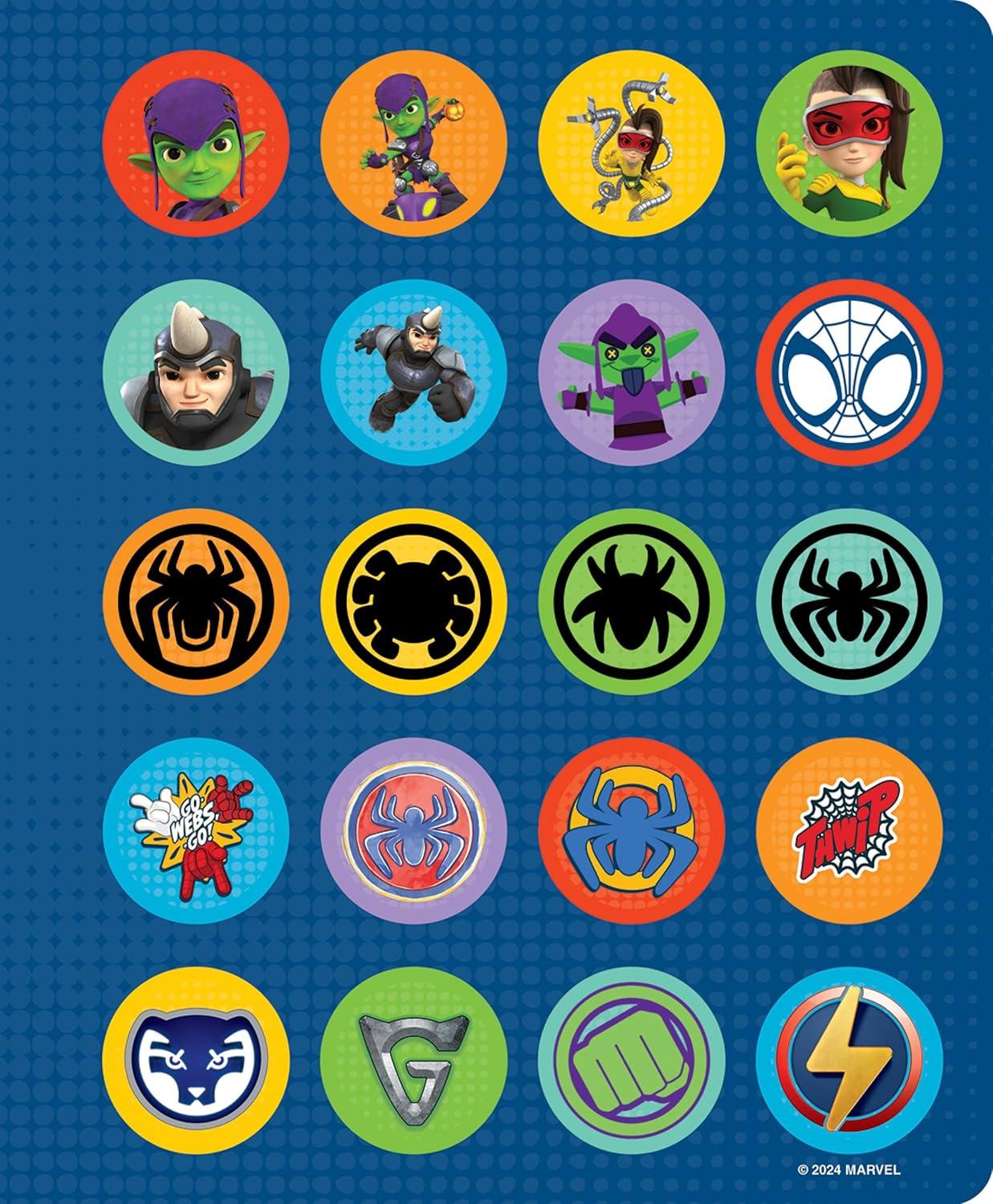 Sách ngoại văn: First Look And Find &amp; Stickers Marvel Spidey