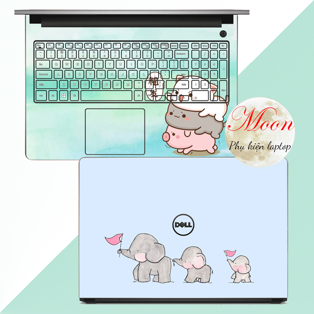 &lt;CUTE 2&gt;Skin Laptop- Máy Tính Hình Cute Đáng Yêu Cho Tất Cả Các Dòng Máy Như : Dell, Hp, Acer, Asus, Macbook,...