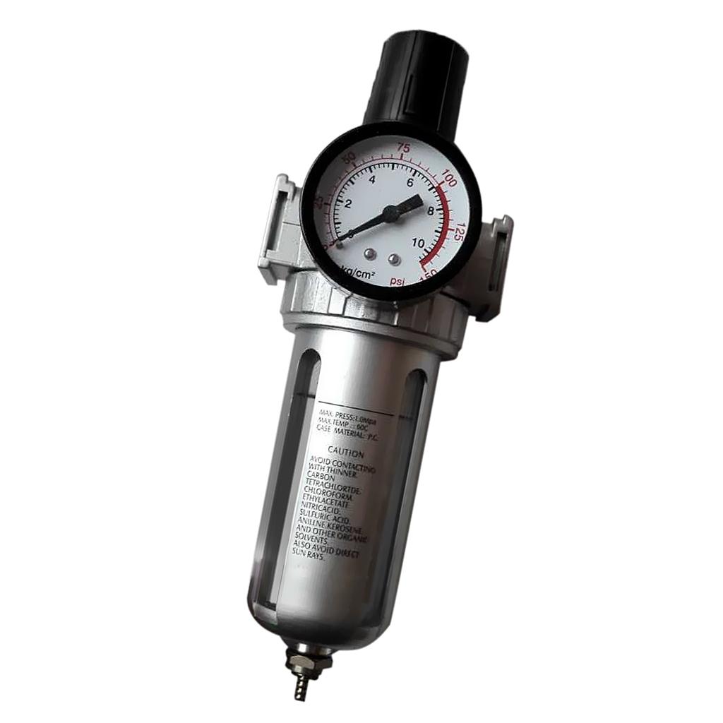 SFR300 Không Điều Áp Lọc Nước Chia có Đồng Hồ Đo Áp Suất