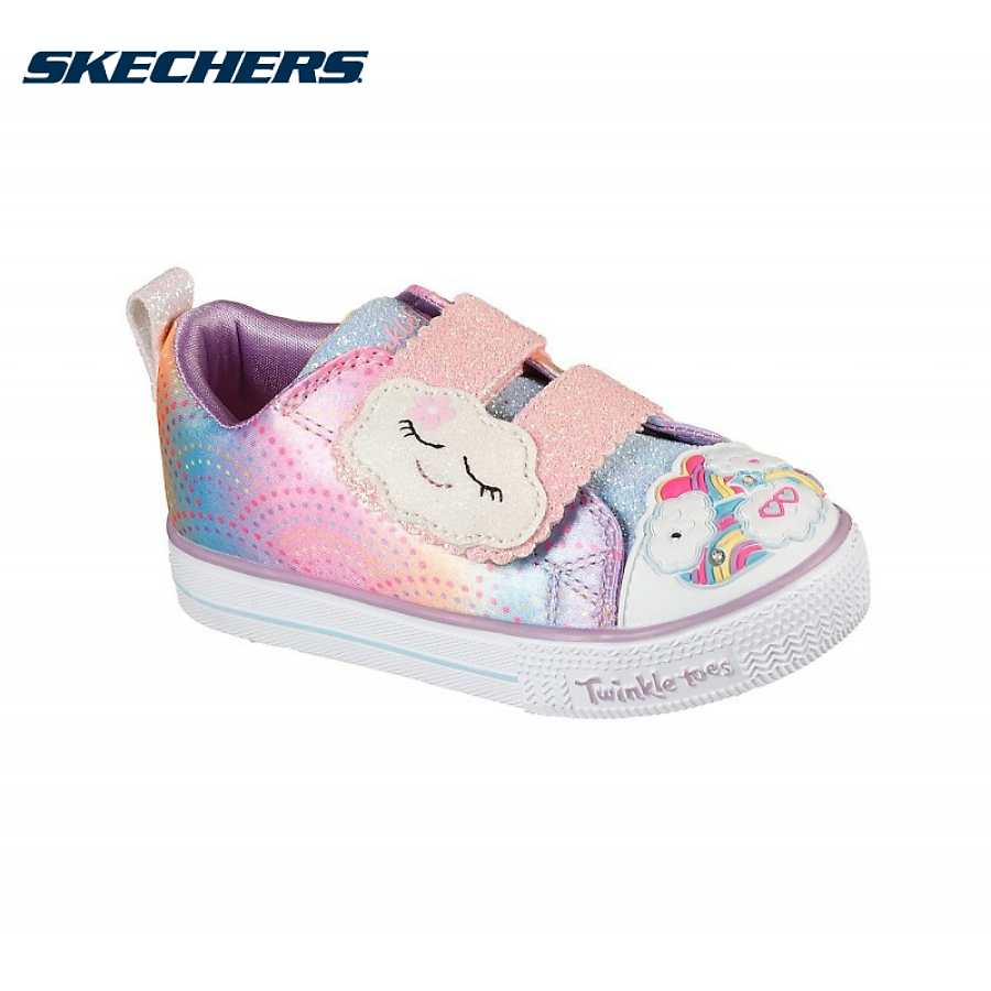 Giày sneaker bé gái Skechers Shuffle Lite - 314925N