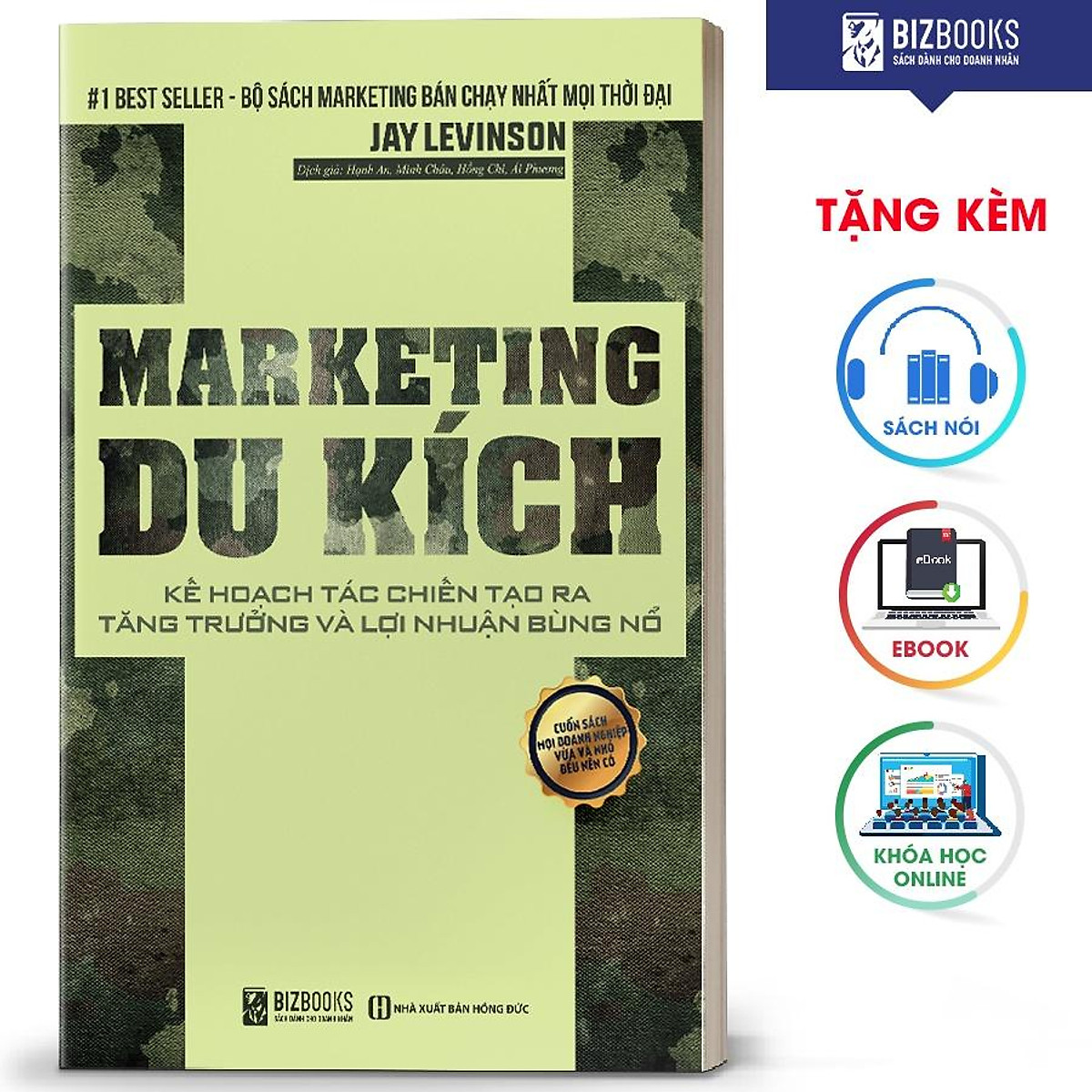 BIZBOOKS - Sách Marketing Du Kích: Kế Hoạch Tác Chiến Tạo Ra Tăng Trưởng Và Lợi Nhuận Bùng Nổ - MinhAnBooks