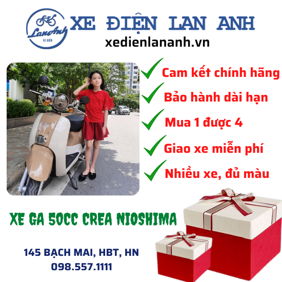 Xe Ga 50cc Crea Nioshima