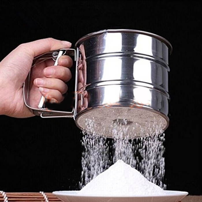 Cốc Rây Bột Inox