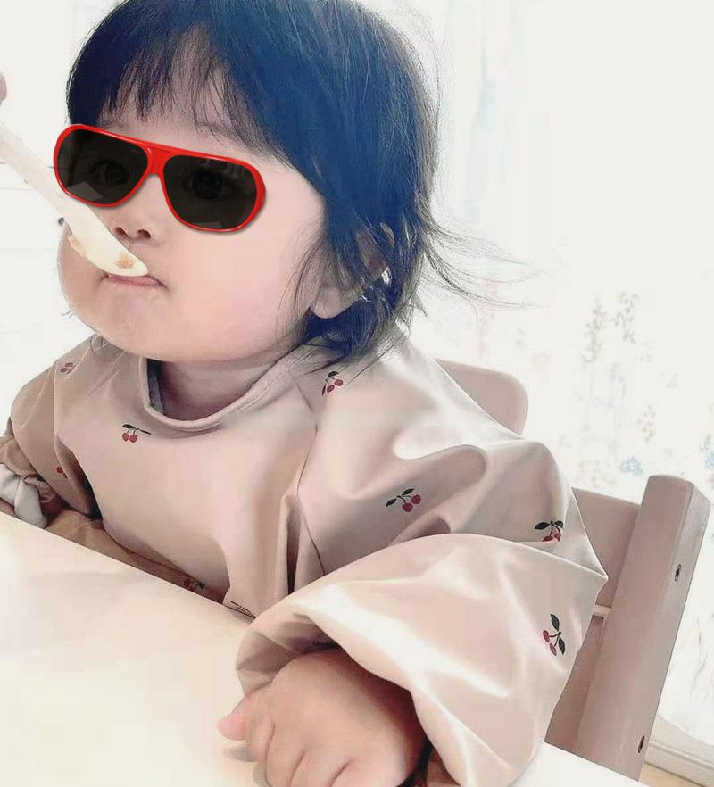 Tập Đi Cho Bé Tay Dài Yếm In Họa Tiết Cho Ăn Áo Chống Thấm Nước Món Ăn Bộ Đồ Ăn Trẻ Em Thời Trang Phụ Kiện Mùa Đông