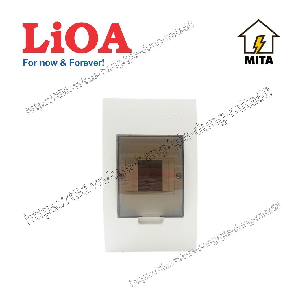 Tủ điện LiOA đế nhựa - Tủ chứa 2 đến 18 Aptomat