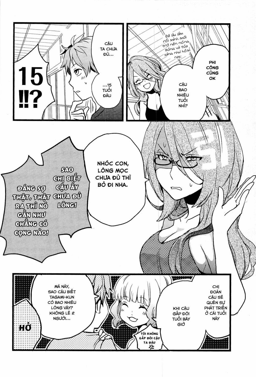 ký túc xá dễ thương chapter 21 17