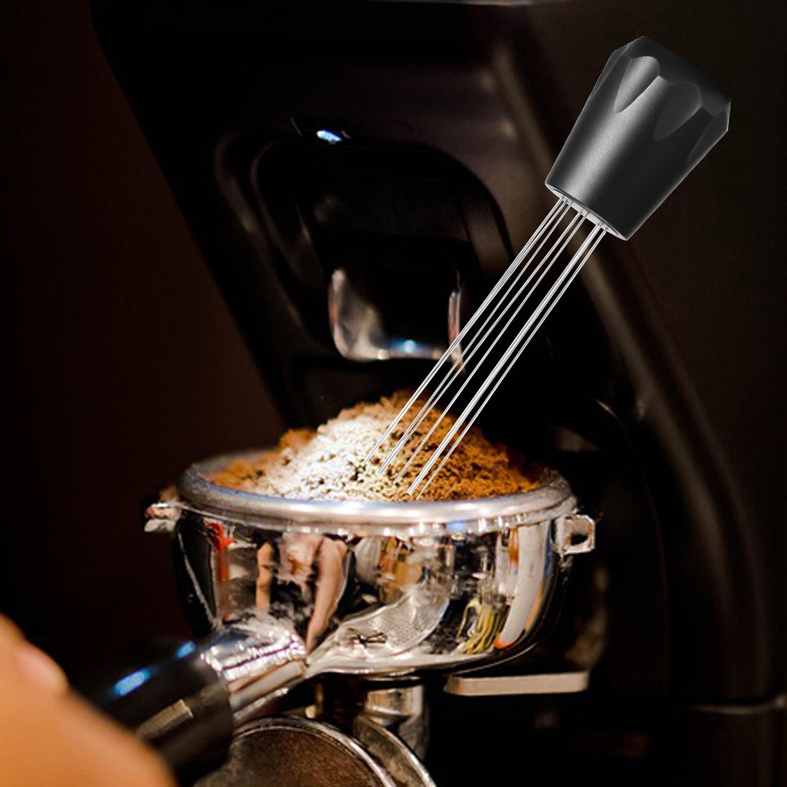 2pcs Needle Professional Coffee Tamper Distributor Coffee Leveler Tool