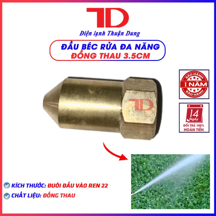 Đầu béc xịt rửa đa năng, đầu xịt rửa vệ sinh bảo dưỡng máy lạnh điều hoà - Điện Lạnh Thuận Dung