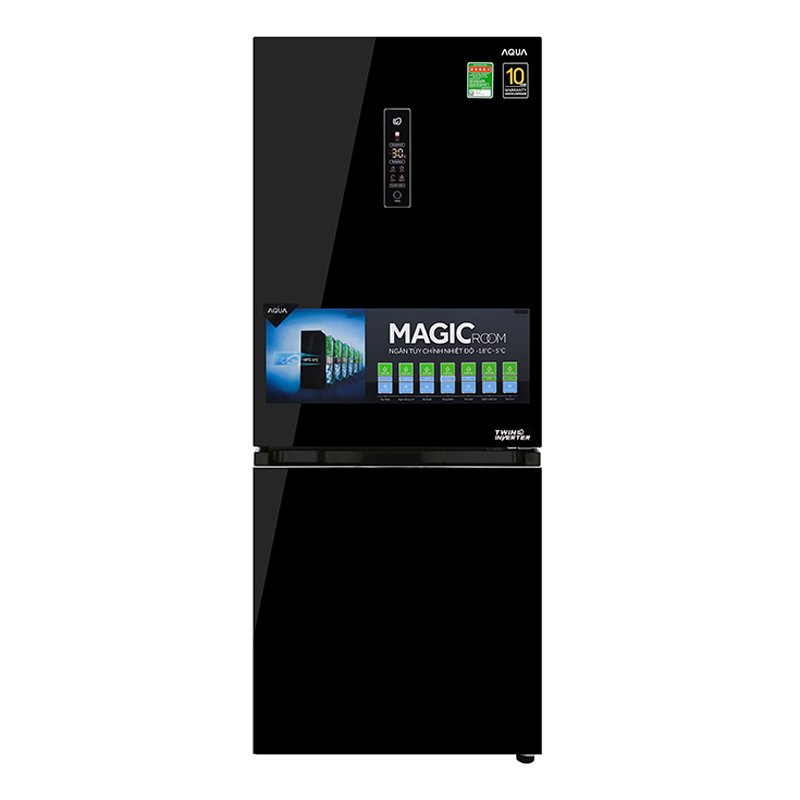 Tủ Lạnh Inverter Aqua AQR-IG298EB-GB (260L) - Hàng chính hãng