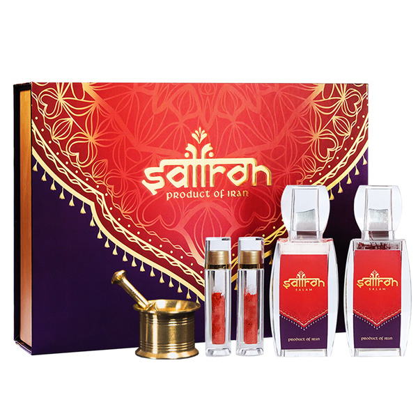 Saffron Salam Set 10gr Tặng 2gr Dòng Hữu Cơ Tinh Khiết Theo Chuẩn ISO 3632