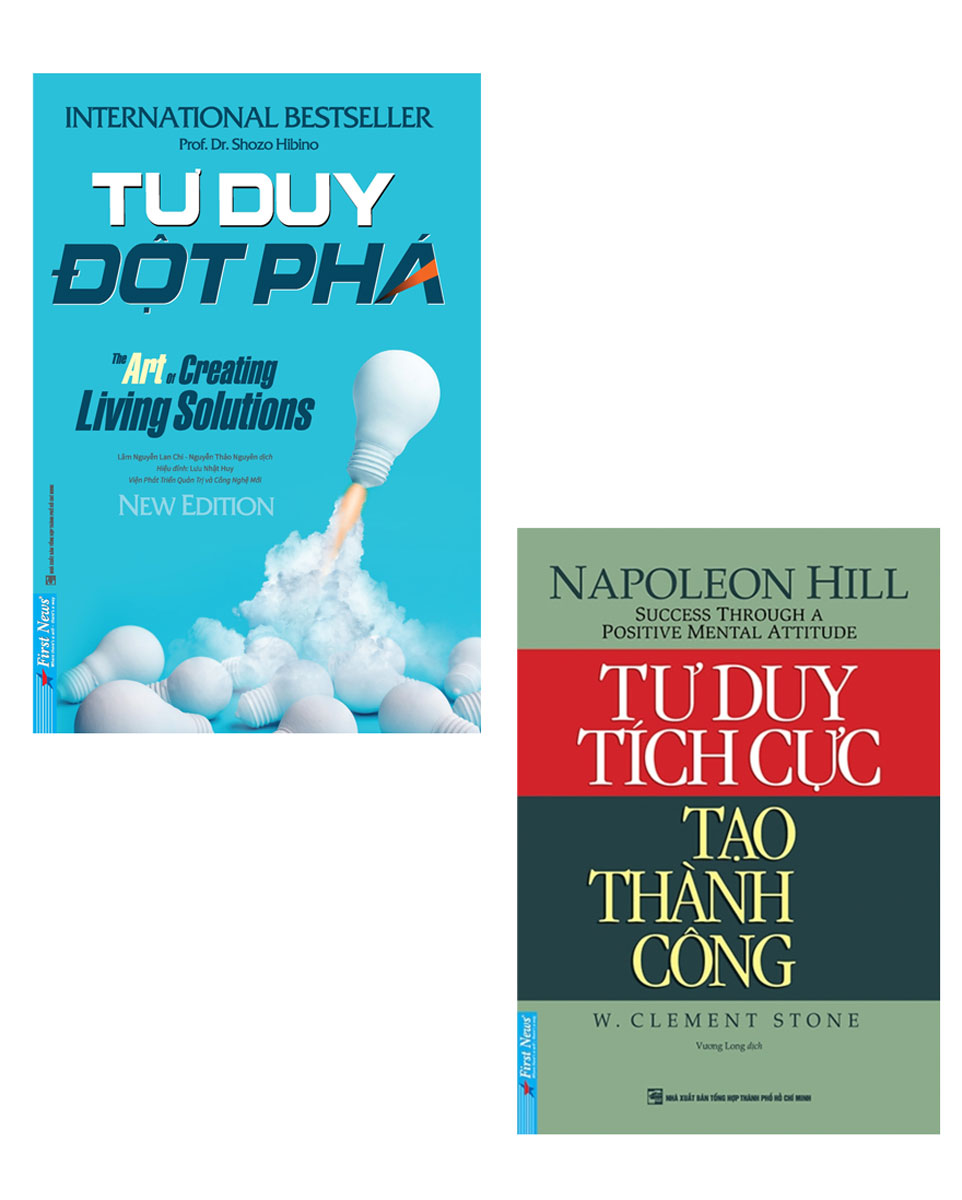 Hình ảnh Combo Tư Duy Đột Phá + Tư Duy Tích Cực (Bộ 2 Cuốn)_FN