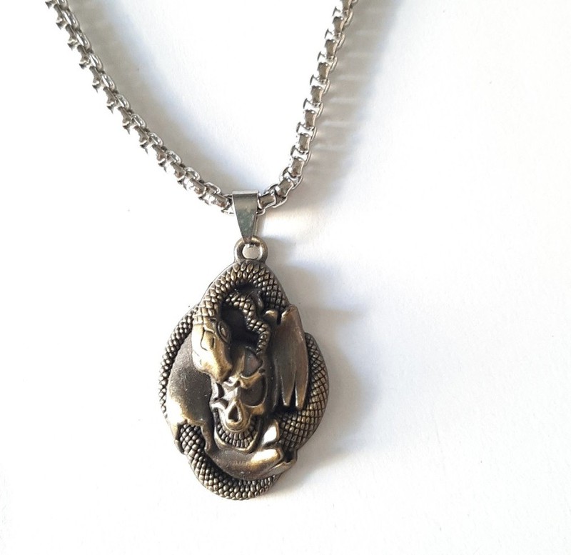 Dây chuyền nam RẮN THẦN ĐẸP