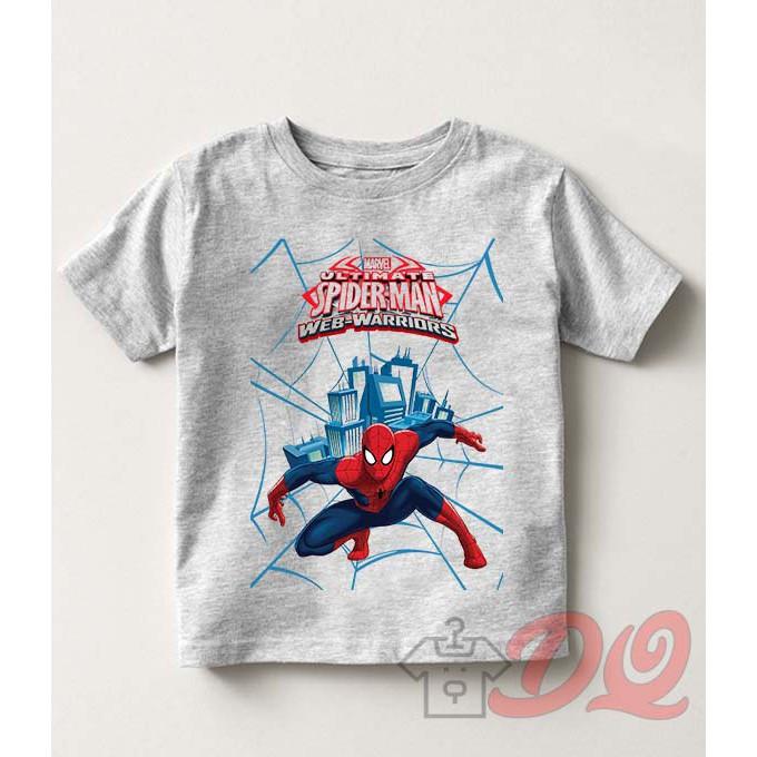 Áo thun siêu nhân nhện cho bé