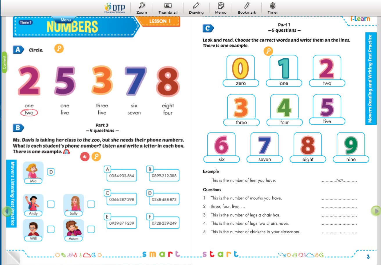 Hình ảnh [E-BOOK] i-Learn Smart Start Special Edition 3 Sách mềm sách bài tập