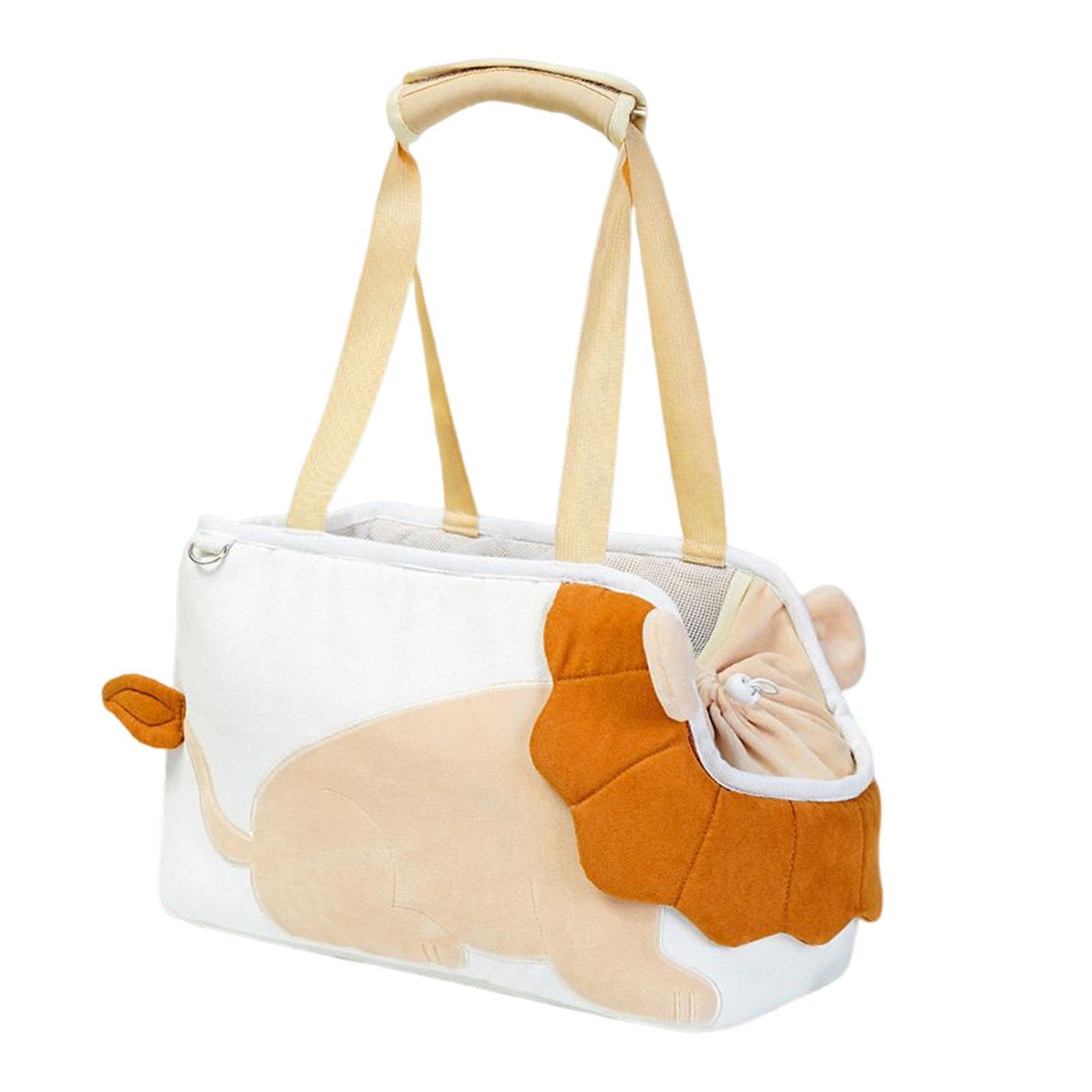 Pet Cat Shoulder Bag Pouch Hand Tote Cat Carrier Pattern Travel