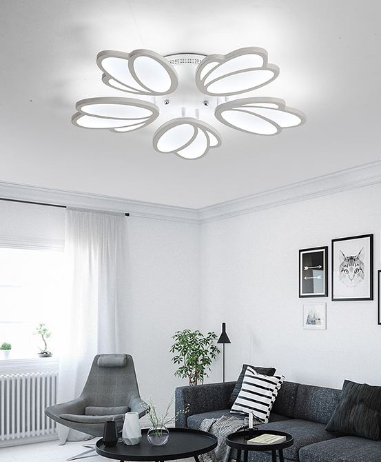 Đèn trần trang trí LED RV264  hiện đại có điều khiển từ xa dùng trong trang trí nhà cửa, quán cafe..