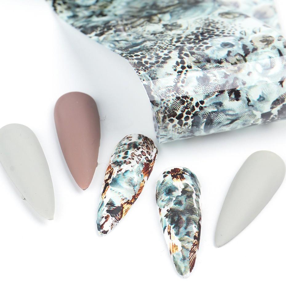 Khay foil 10 mẫu da rắn