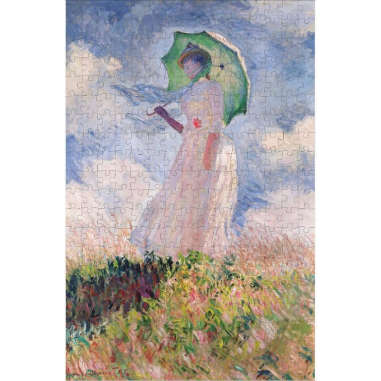 Monet and the Impressionists: Woman with a Parasol