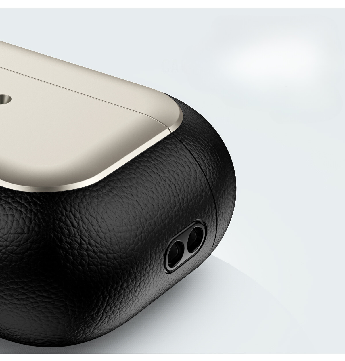 Ốp Case Kai.N Chrome dành cho Airpods Pro 2/ Airpods Pro, kèm dây đeo_ Hàng chính hãng