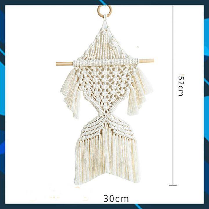 Cá nhỏ Macmrame treo tường trang trí