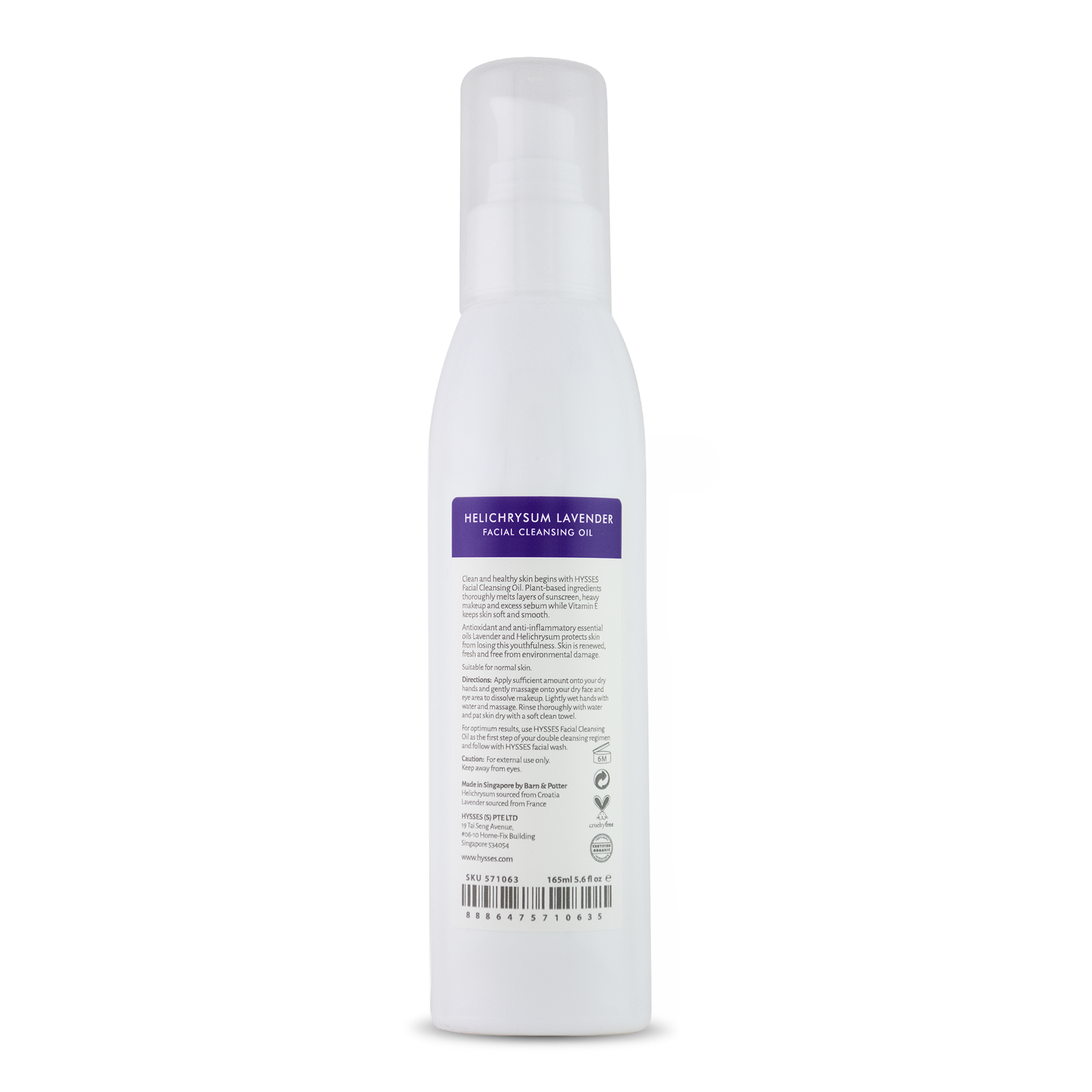 Dầu Tẩy Trang Cao Cấp Hysses Cleansing Oil Làm Sạch Sâu Lớp Tẩy Trang Và Bụi Bẩn, Giúp Chống Viêm, Tái Tạo Da, Chống Lão Hóa Với Tinh Dầu Oải Hương - Cúc Vạn Thọ Hữu Cơ Tự Nhiên