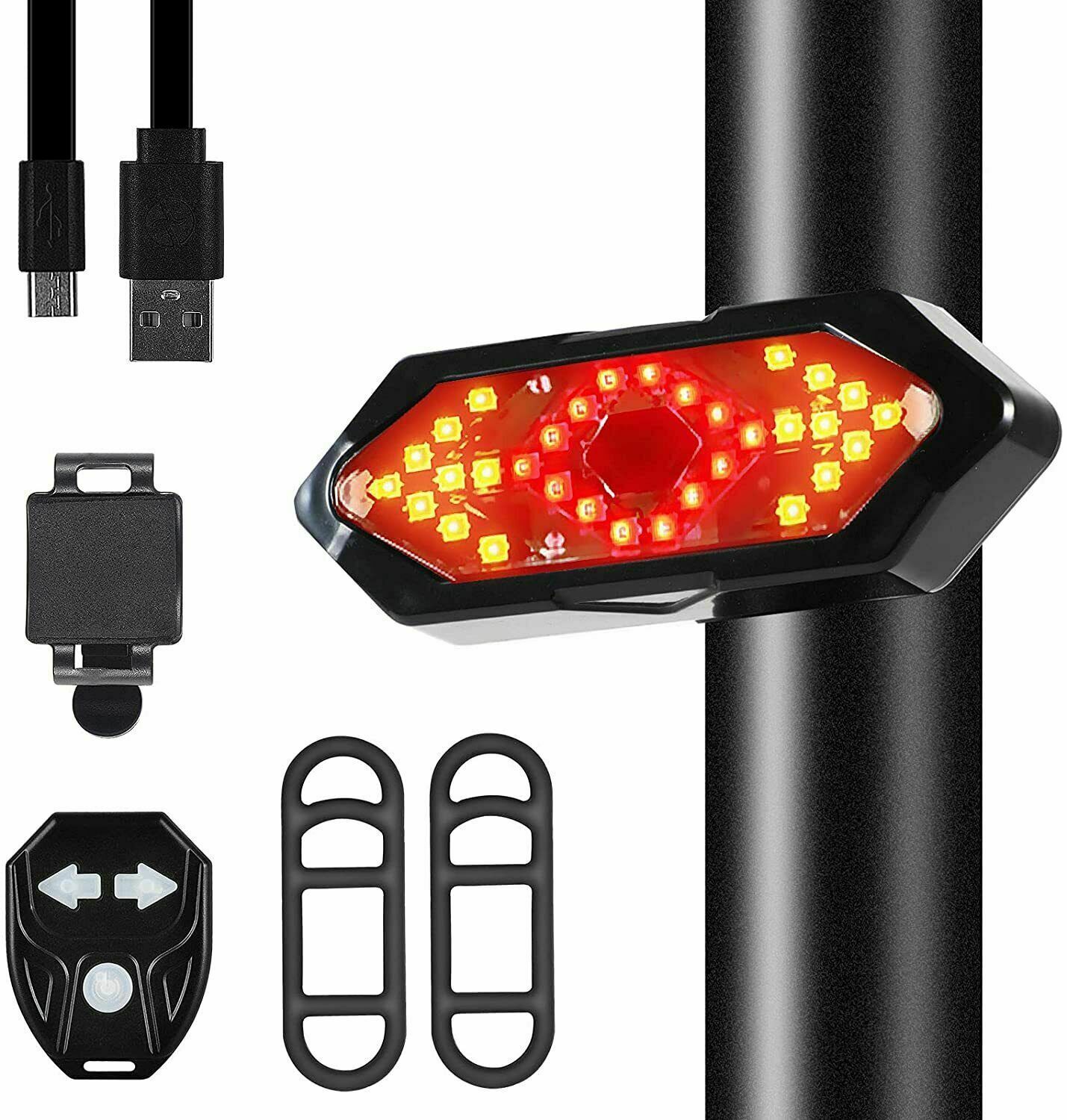 Đèn Tín Hiệu Gắn Xe Đạp Signal light Bicycle HORN (đạt chuẩn CE)