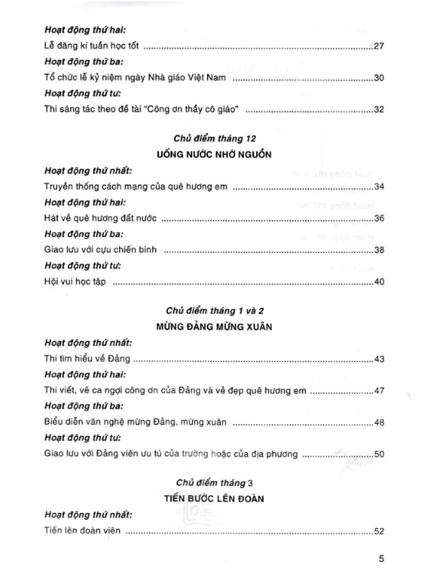 Sách - hướng dẫn thực hiện hoạt động giáo dục ngoài giờ lên lớp - lớp 8