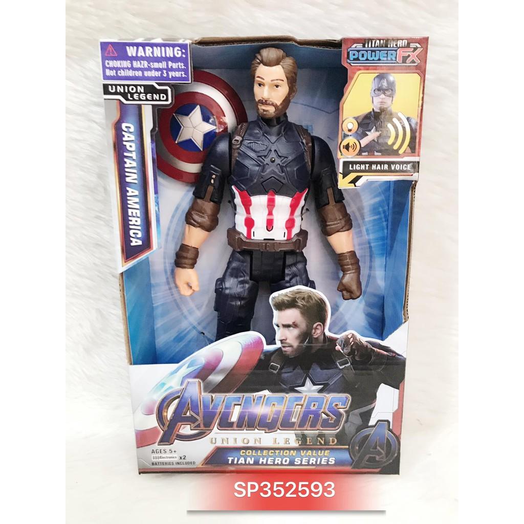 Hộp siêu anh hùng 1 thằng, pin đèn, âm thanh, Tian Hero Series - SP352593