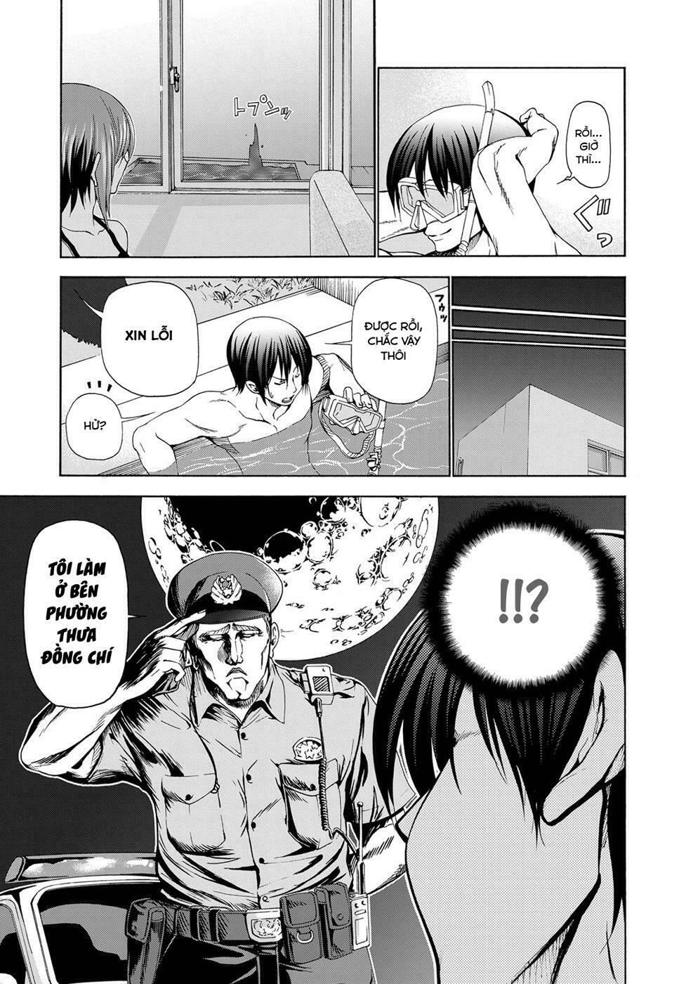 cô gái thích lặn - grand blue chapter 19 11