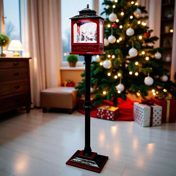 Đèn Trang Trí Giáng Sinh Có Nhạc - 124 x 25.5 x 17 cm - WanLongDa LBF22-6