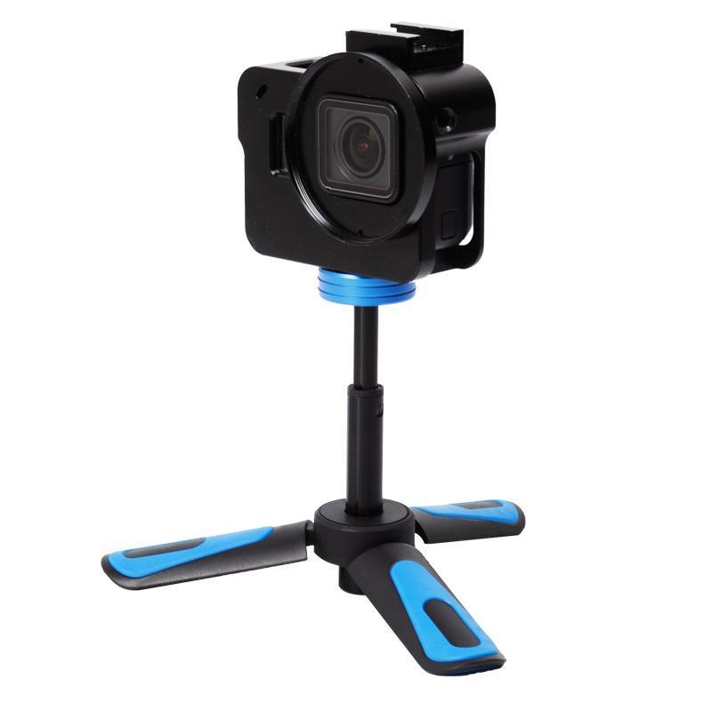 Ưu đãi đặc biệt Eagle View chân máy nhỏ di động lười mới giá đỡ ba chân nhỏ bằng kính thiên văn mới cho điện thoại di động gậy chụp ảnh tự sướng mini trực tiếp