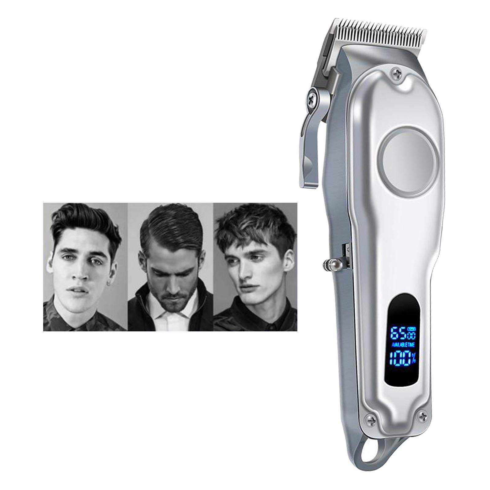 Salon Electric Hair Beard Grooming Trimmer Kit for Men Low Noise