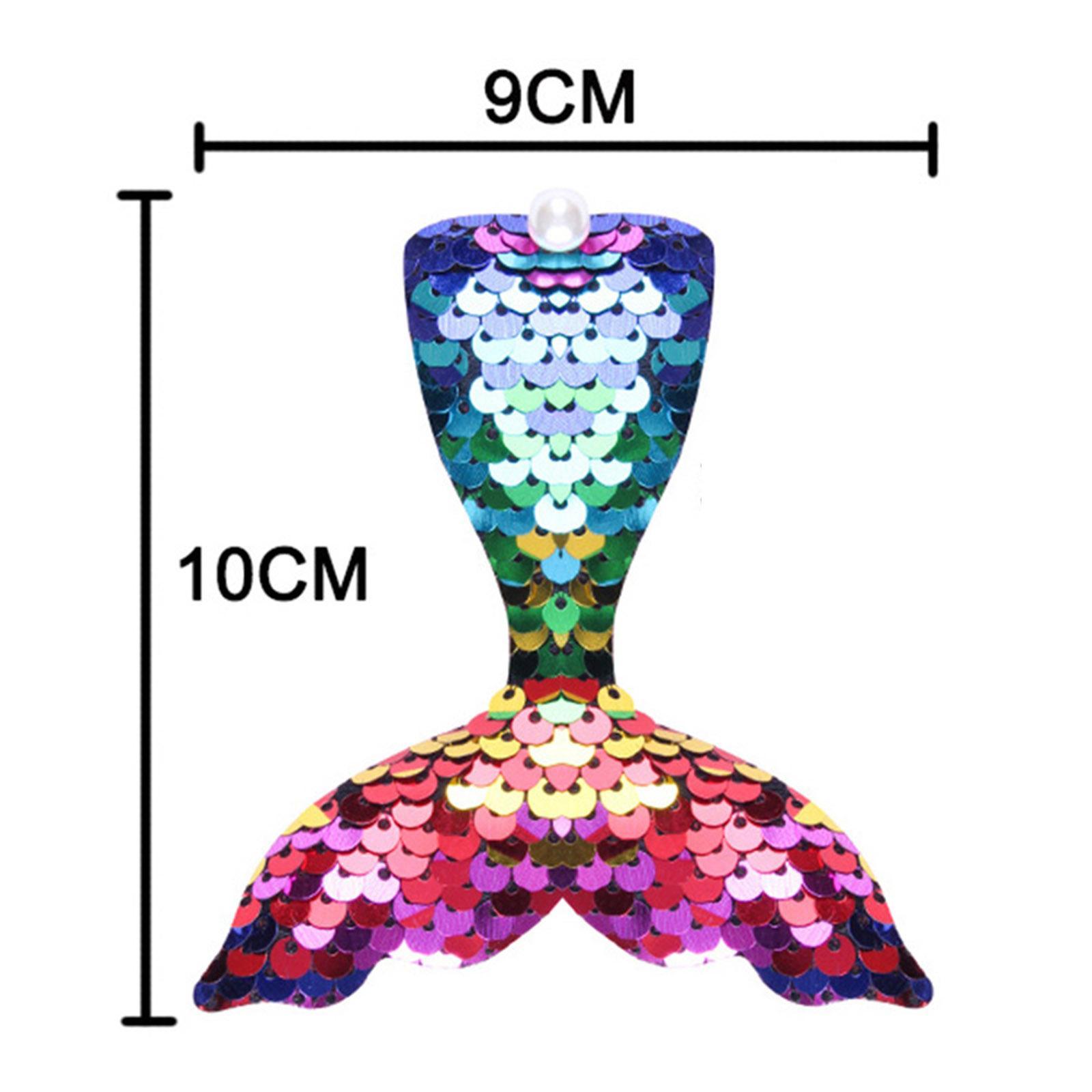 2x Girls Cute Sweet Fish Tail Hair Clip Duckbill Snap Hairpins Ornament