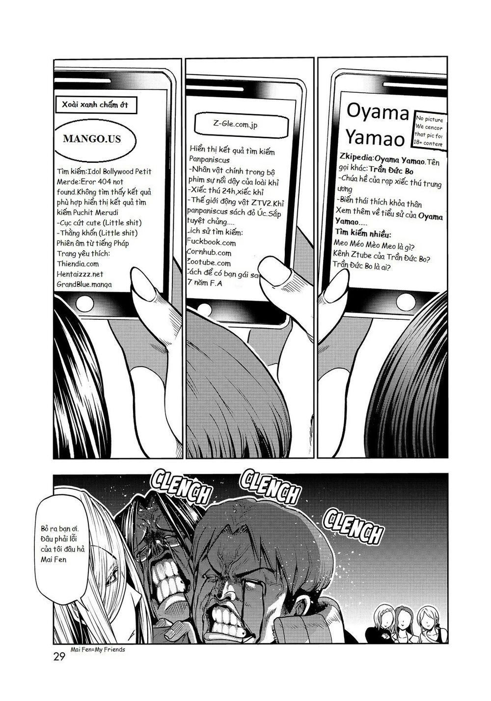 cô gái thích lặn - grand blue chapter 62.5 25