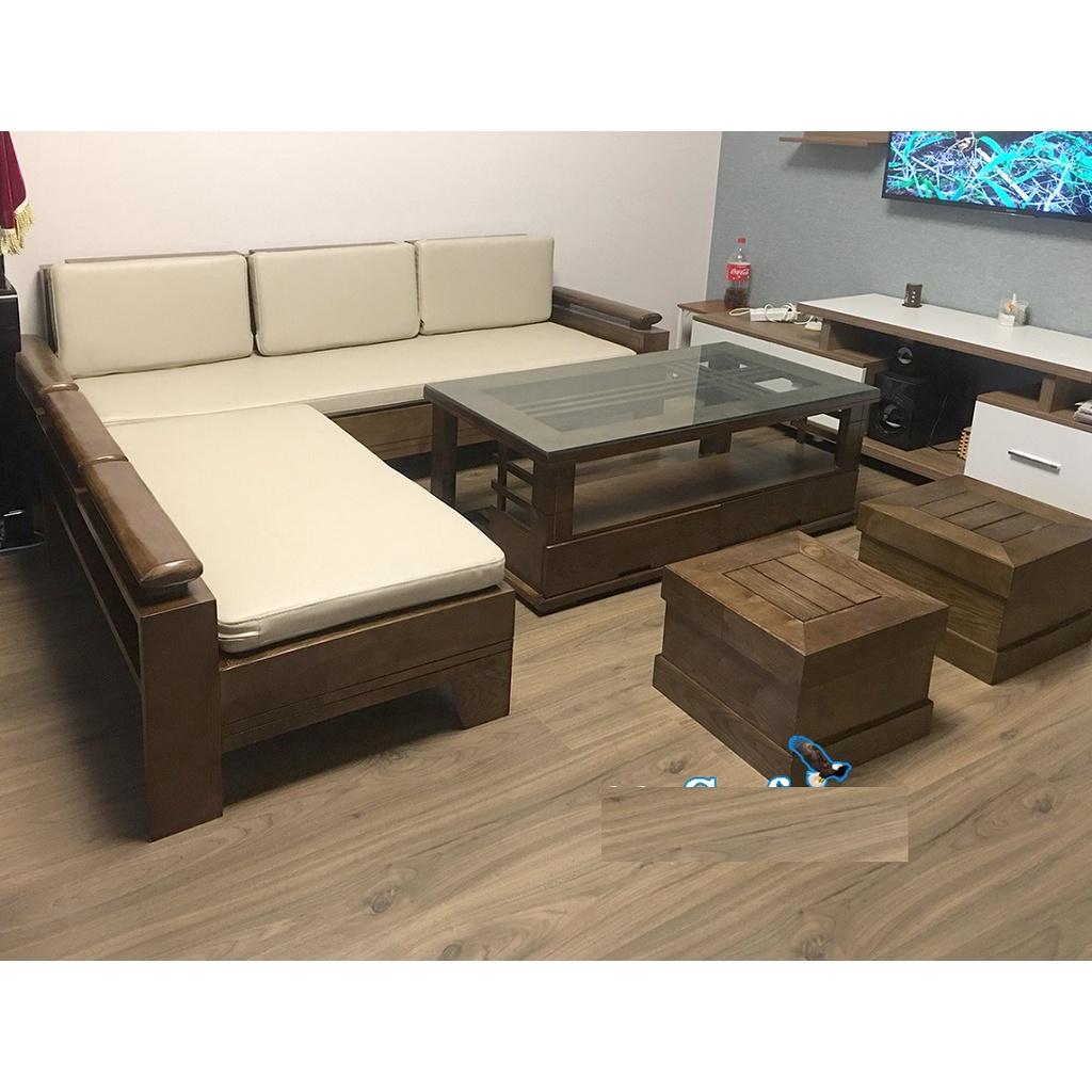 Sofa gỗ sồi Nga