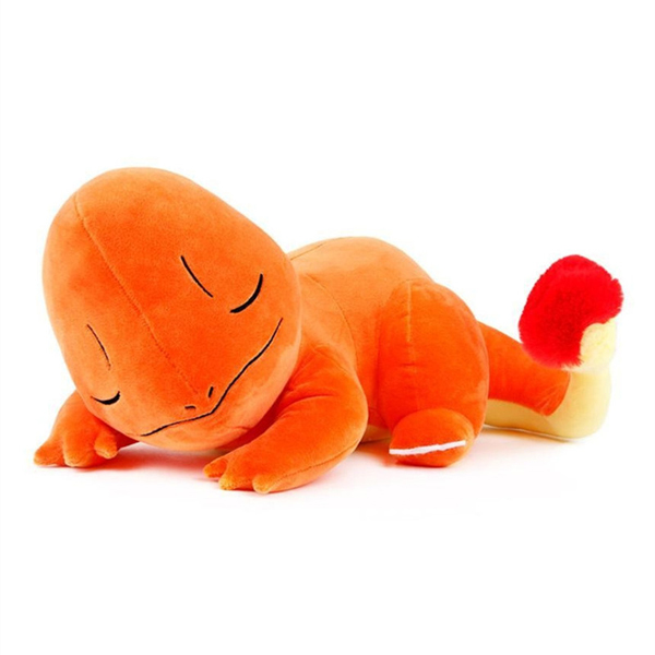 Gấu bông pokemon charmander - Khủng long lửa ngủ say (30 cm) gb73 (Màu Cam)