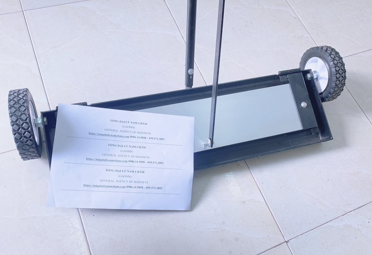Xe hít đinh nam châm, xe đẩy nam châm vĩnh cửu lực từ mạnh