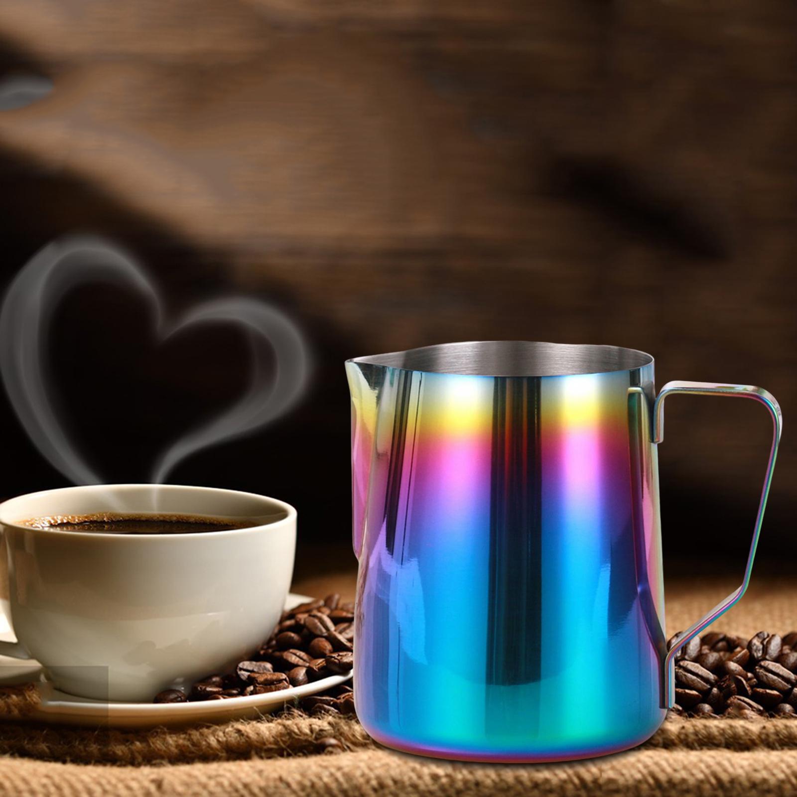 Espresso Milk Frothing Pitcher Milk Frothing Cup Heat Proof for Cafe Kitchen