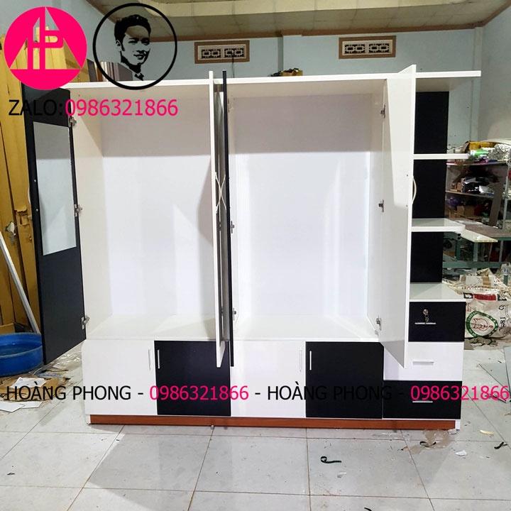 Tủ quần áo 5 cánh - Tủ nhựa đài loan Hàng cao cấp