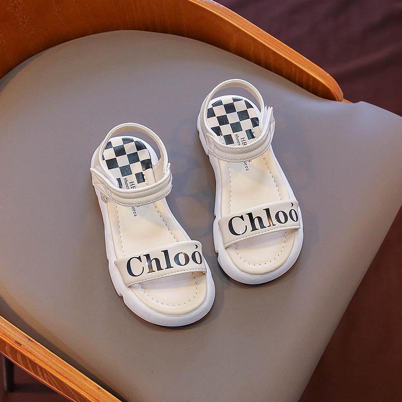 Sandal CHLOO họa tiết caro phong cách thời trang cá tính êm chân chống trơn trượt